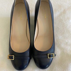 Cole Haan Navy Blue Wedges  Size 6